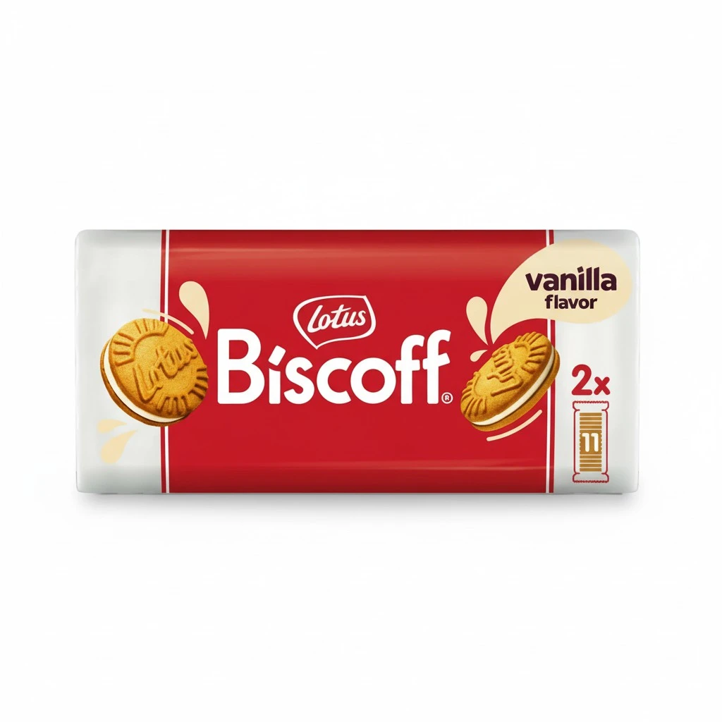 Biscoff Sandwich Cookies, Vanilla