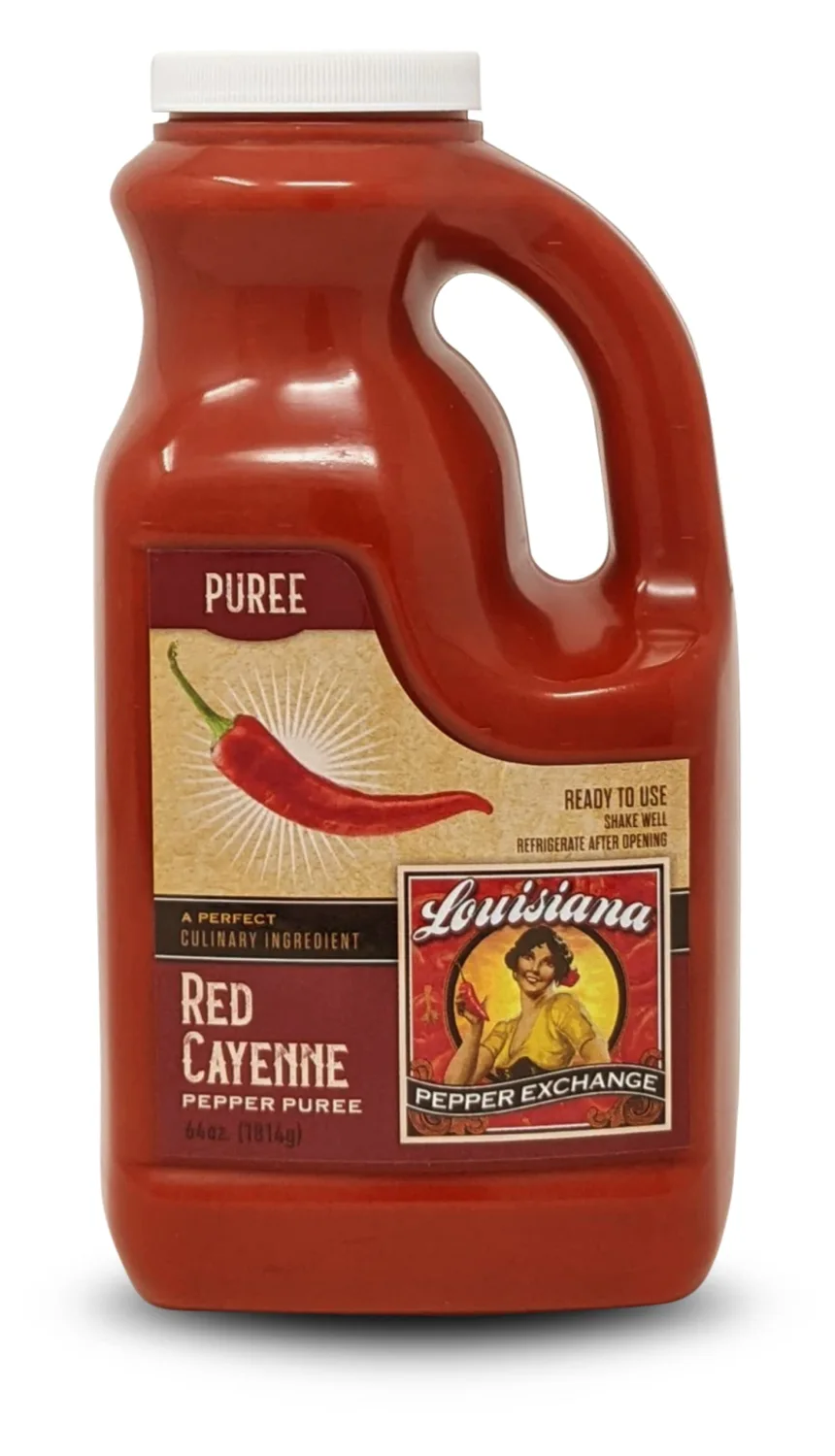 Cayenne Pepper – Louisiana Pepper Exchange – Fresh Pepper Replacement. Save Time and Money in the Kitchen, No More Food Waste. 64 Ounces, Perfect for Professional Chefs and Kitchens, Food Trucks, Catering, and Big Parties. Great for Seafood, Shrimp, and Crab Boils – Spice, Heat and Authentic Pepper Flavor