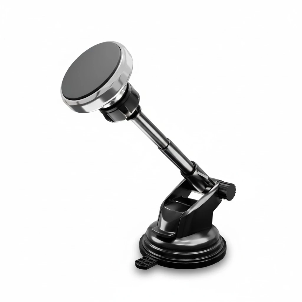 Magnetic Cell Phone Car Mount 360 Rotating Dashboard Phone Holder 