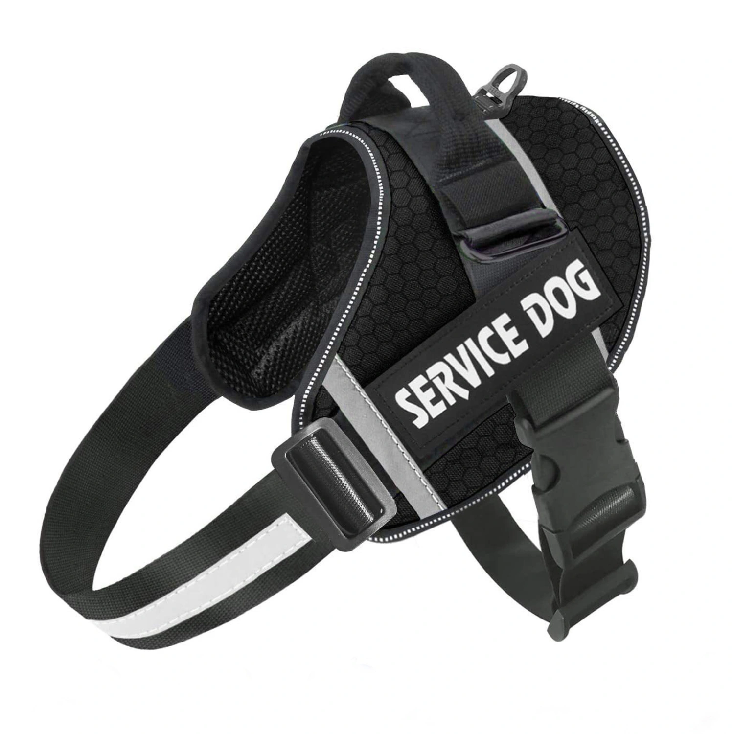 Reflective Dog Harness, Escape-proof Adjustable Walking Pet Vest