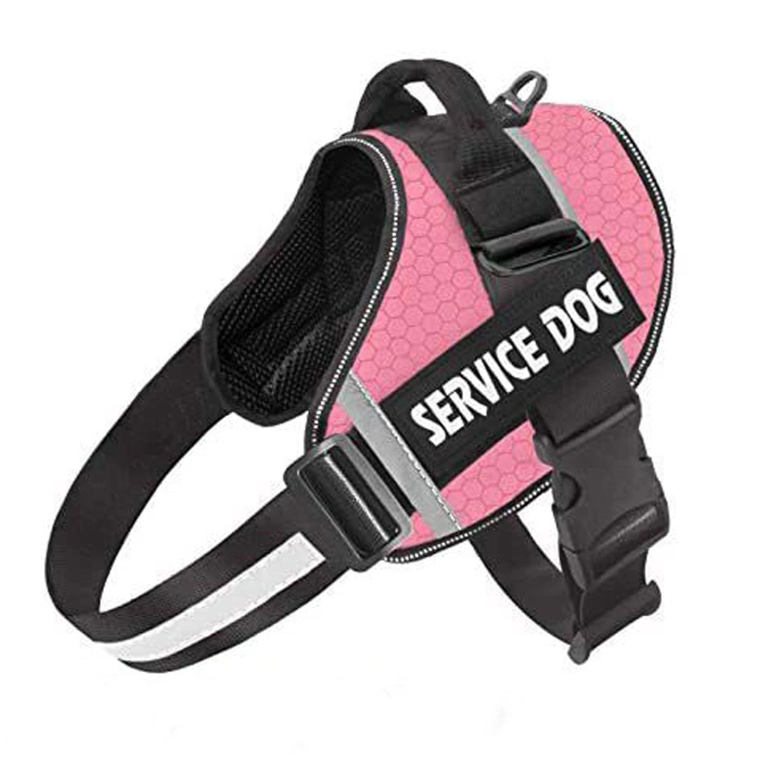 Reflective Dog Harness, Escape-proof Adjustable Walking Pet Vest