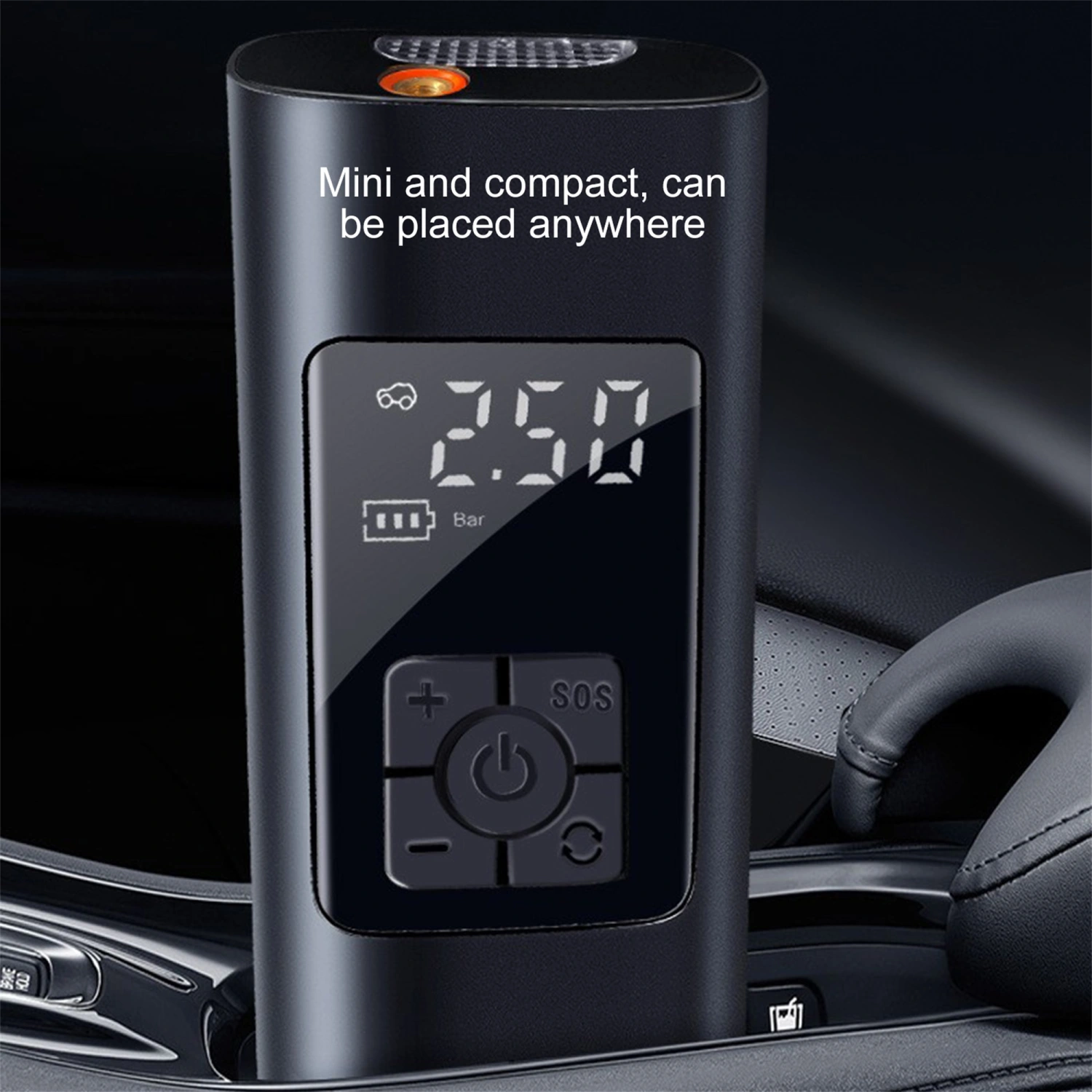 Rechargeable Tire Inflator 4 Modes Portable Air Compressor Air Pump 