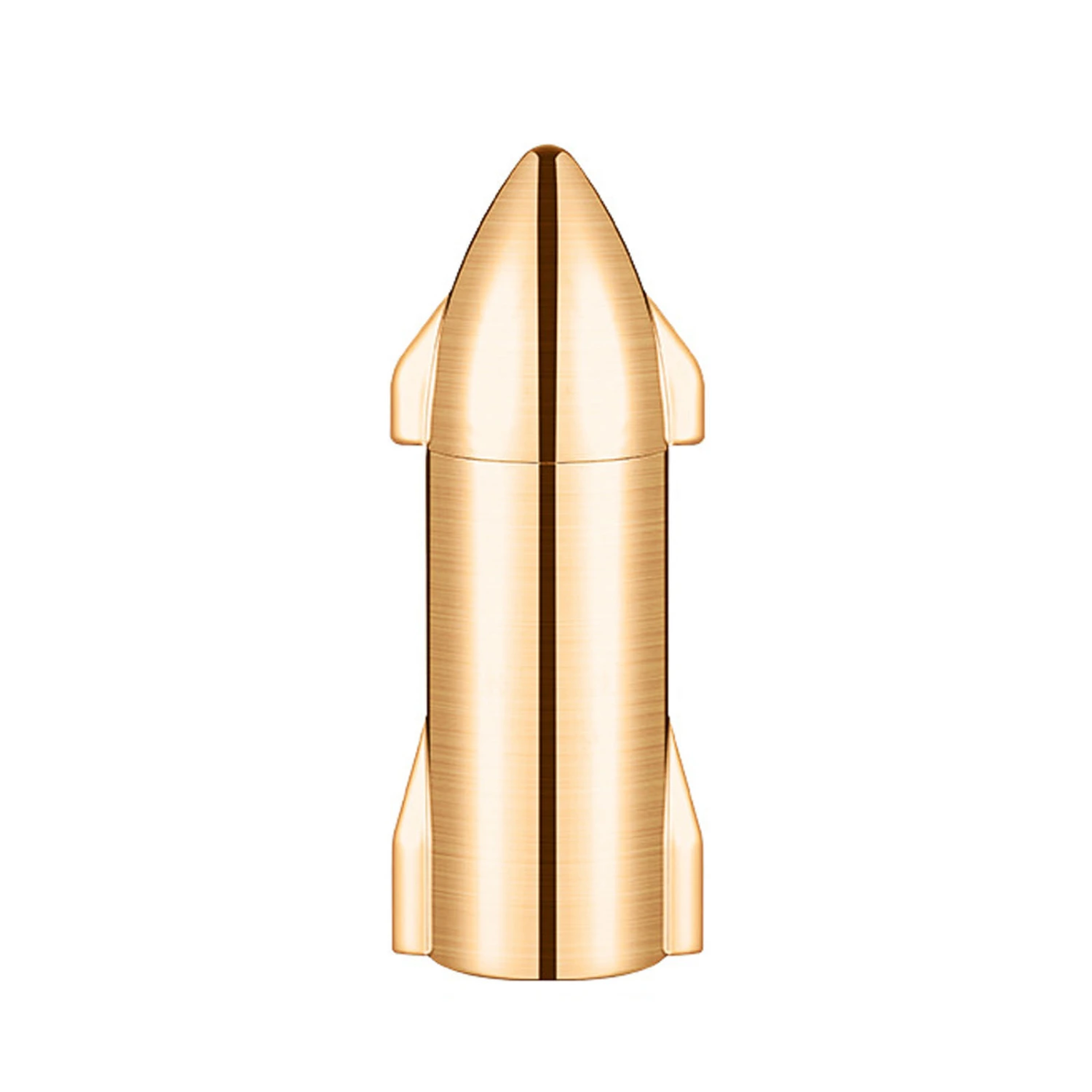 Windproof Butane Torch Lighter Rocket Shaped Jet Flame Torch Lighter