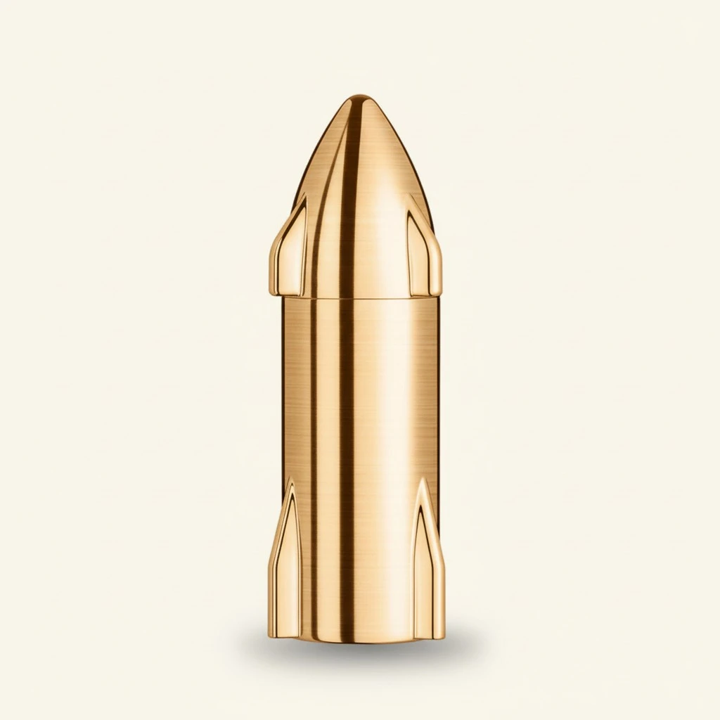 Windproof Butane Torch Lighter Rocket Shaped Jet Flame Torch Lighter