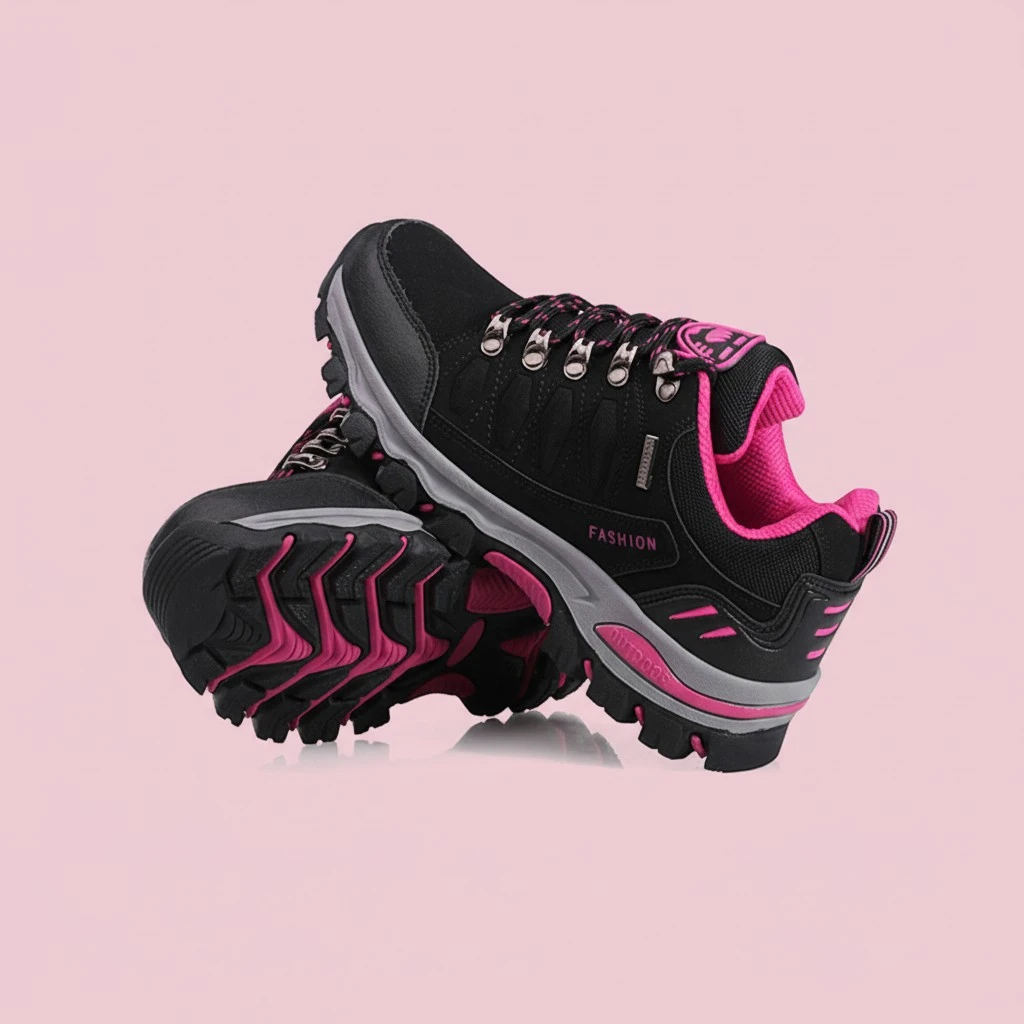 Women's Running Sneakers Contrast Color Comfortable Lightweight Shoes