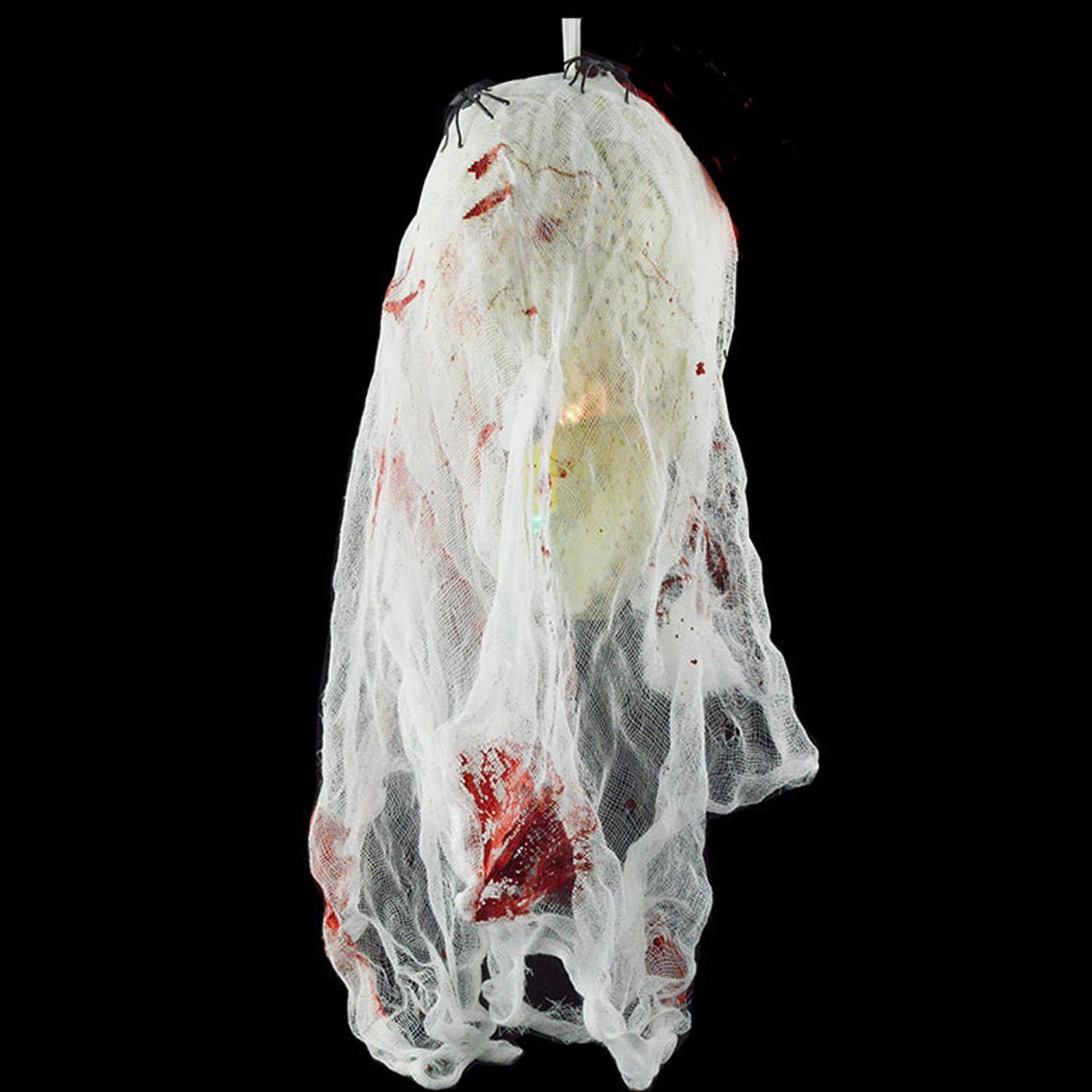 Halloween Decoration Props, Scary Hanging Skull Head for Halloween