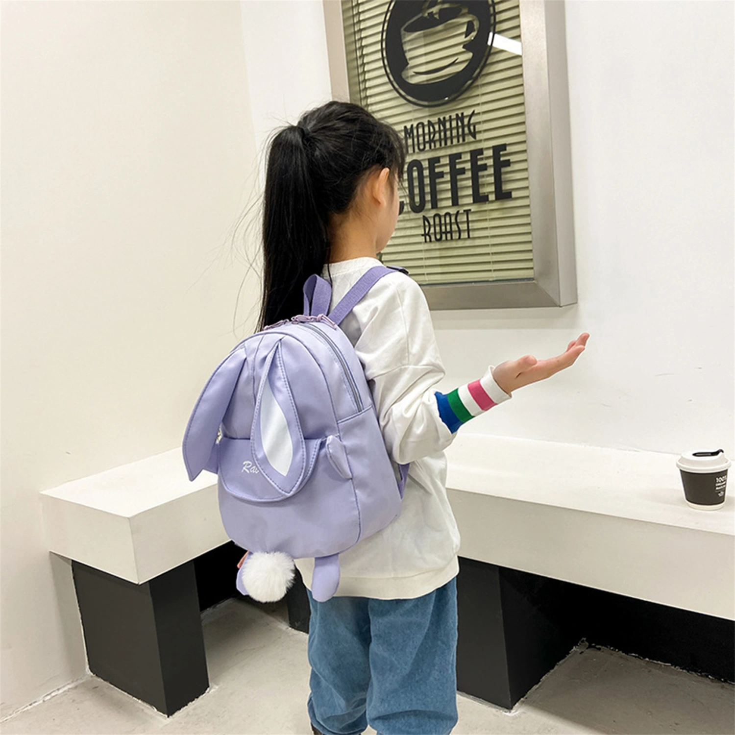 Toddler Girl Bunny Backpack Cute Bookbag Daypack Preschool Backpack