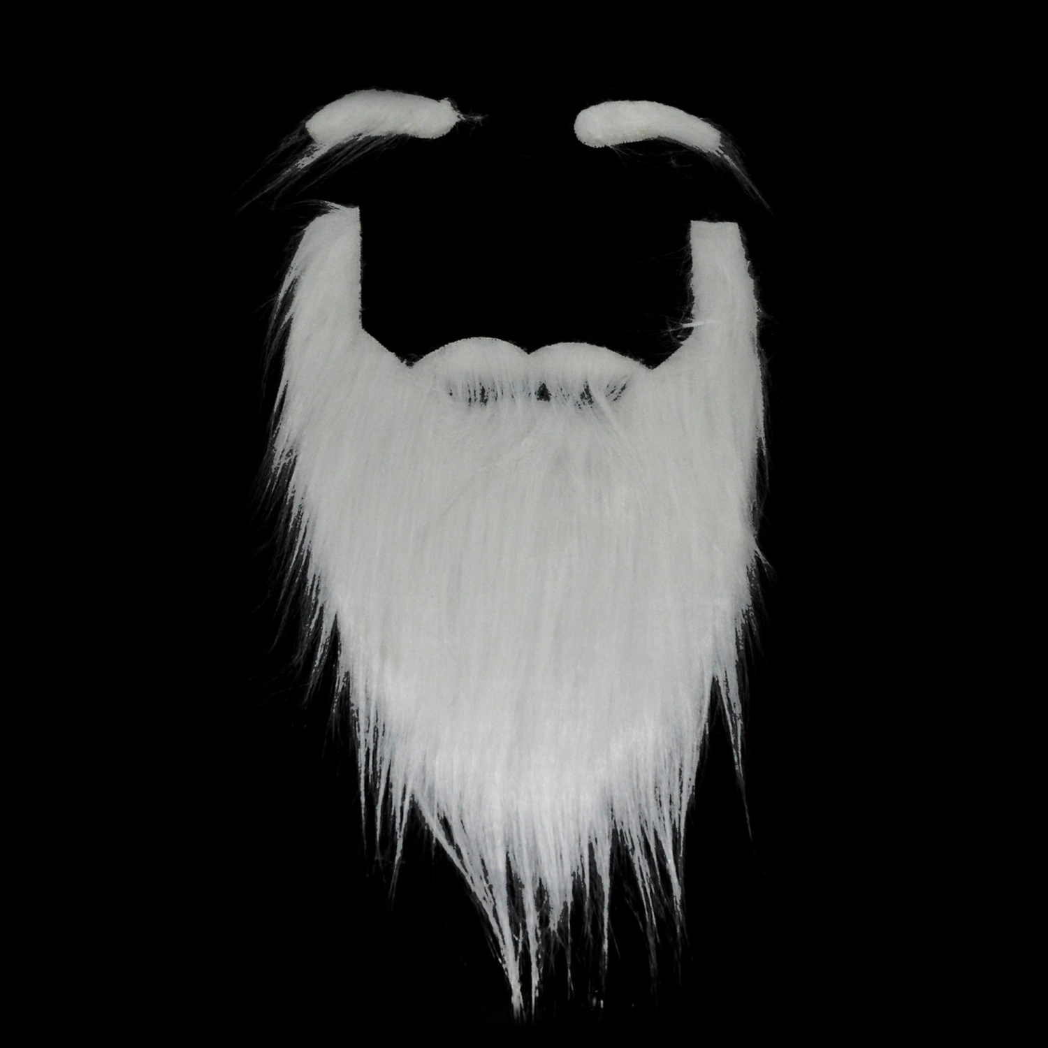 Santa Beard and Eyebrows White Fake Beard Eyebrow Costume Accessories