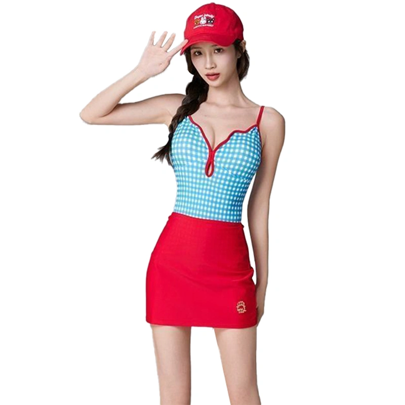 Women Bodycon Short Skirt Cartoon Embroidered Package Hip Skirts