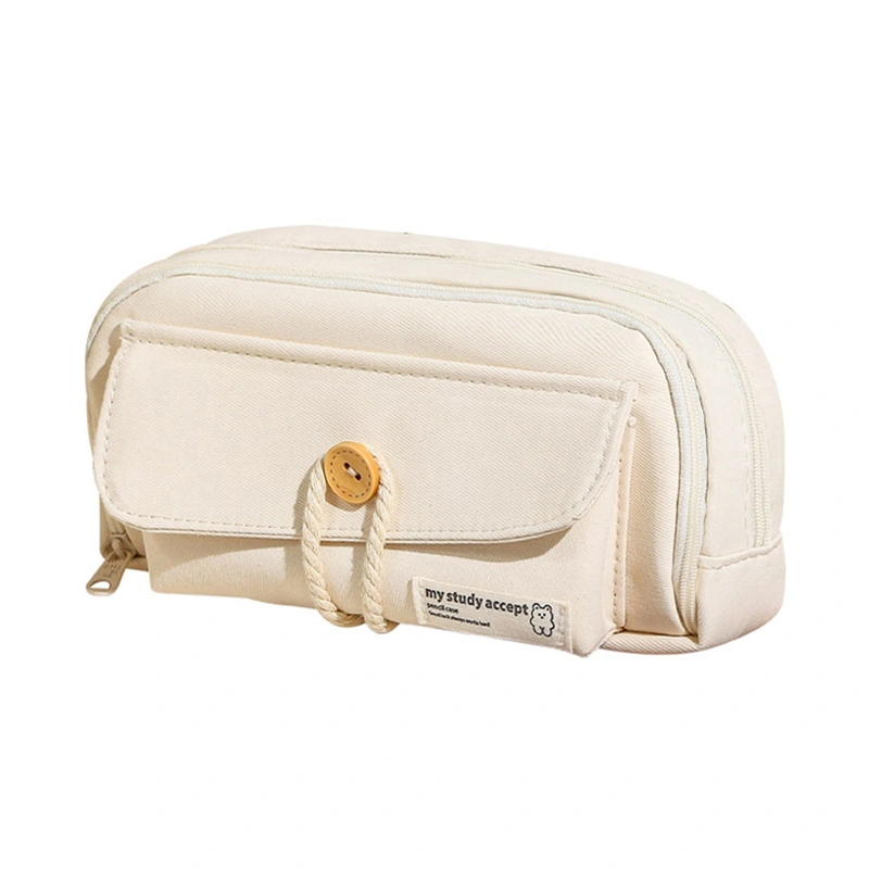 Large Capacity Pencil Case Cute Big Pencil Bag Stationery Storage Case