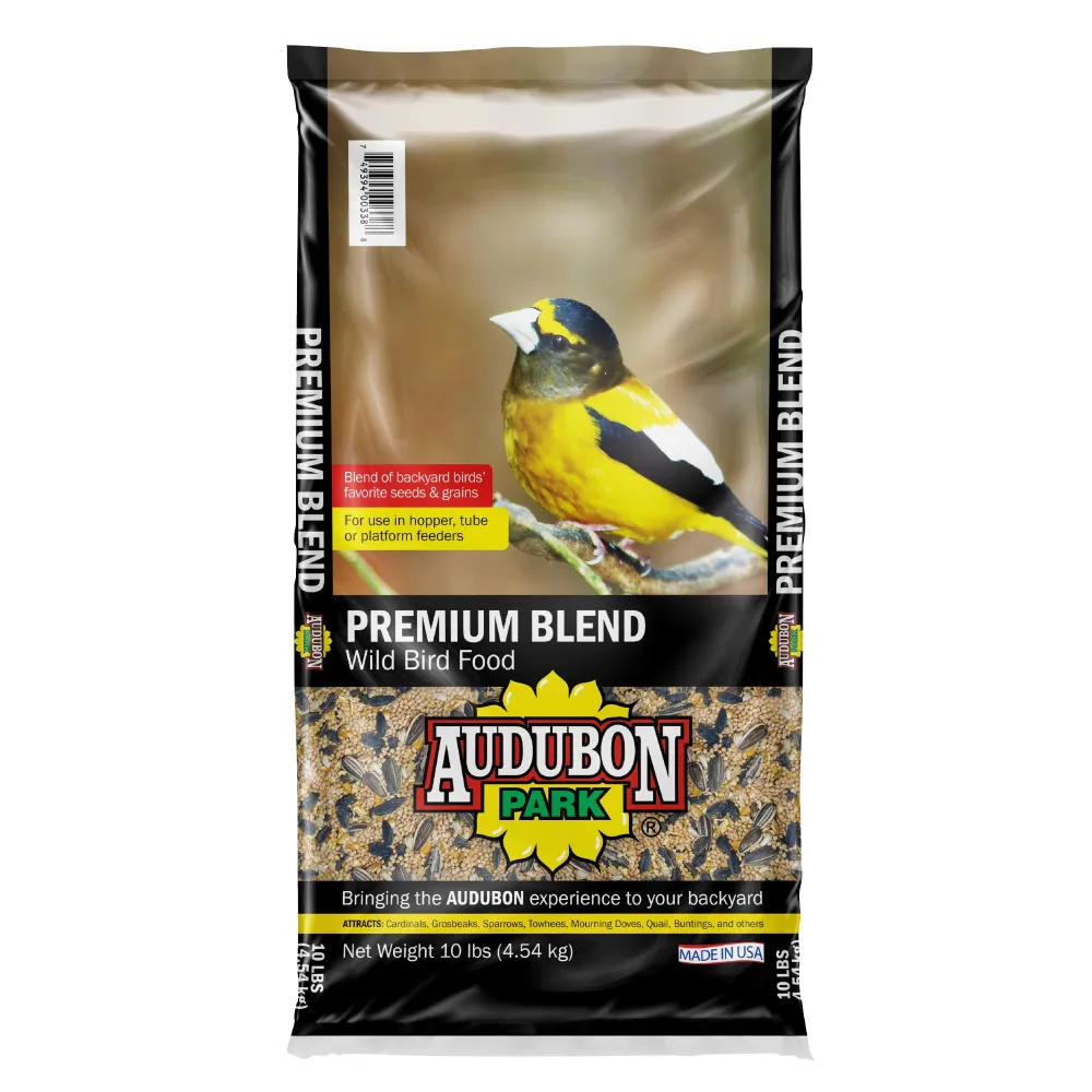 Audubon Park 12245 Premium Blend Wild Bird Food, 10-Pounds