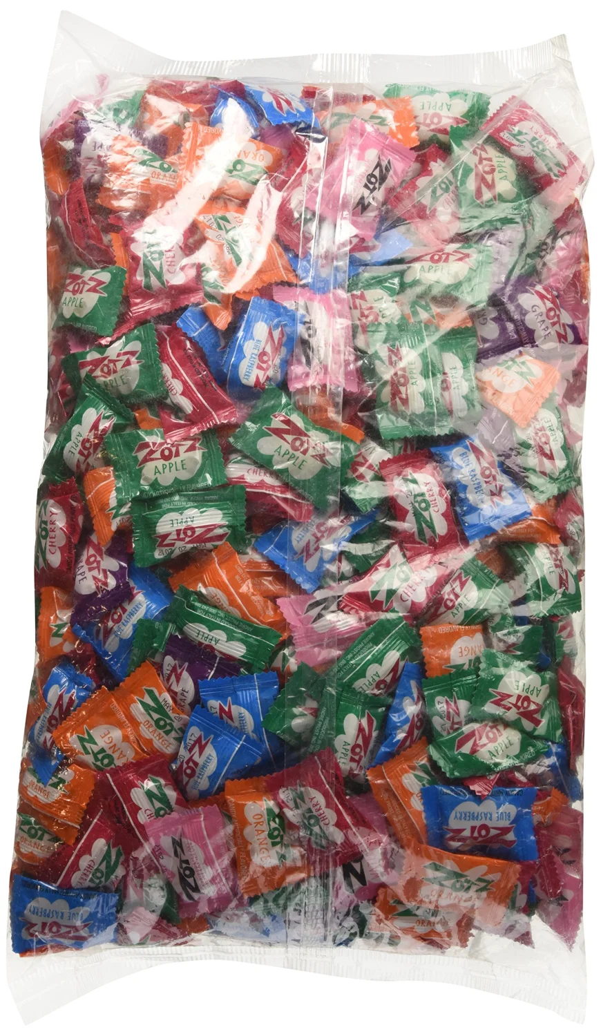 Zotz Assorted Sour Fizzing Candies - 5 Lbs