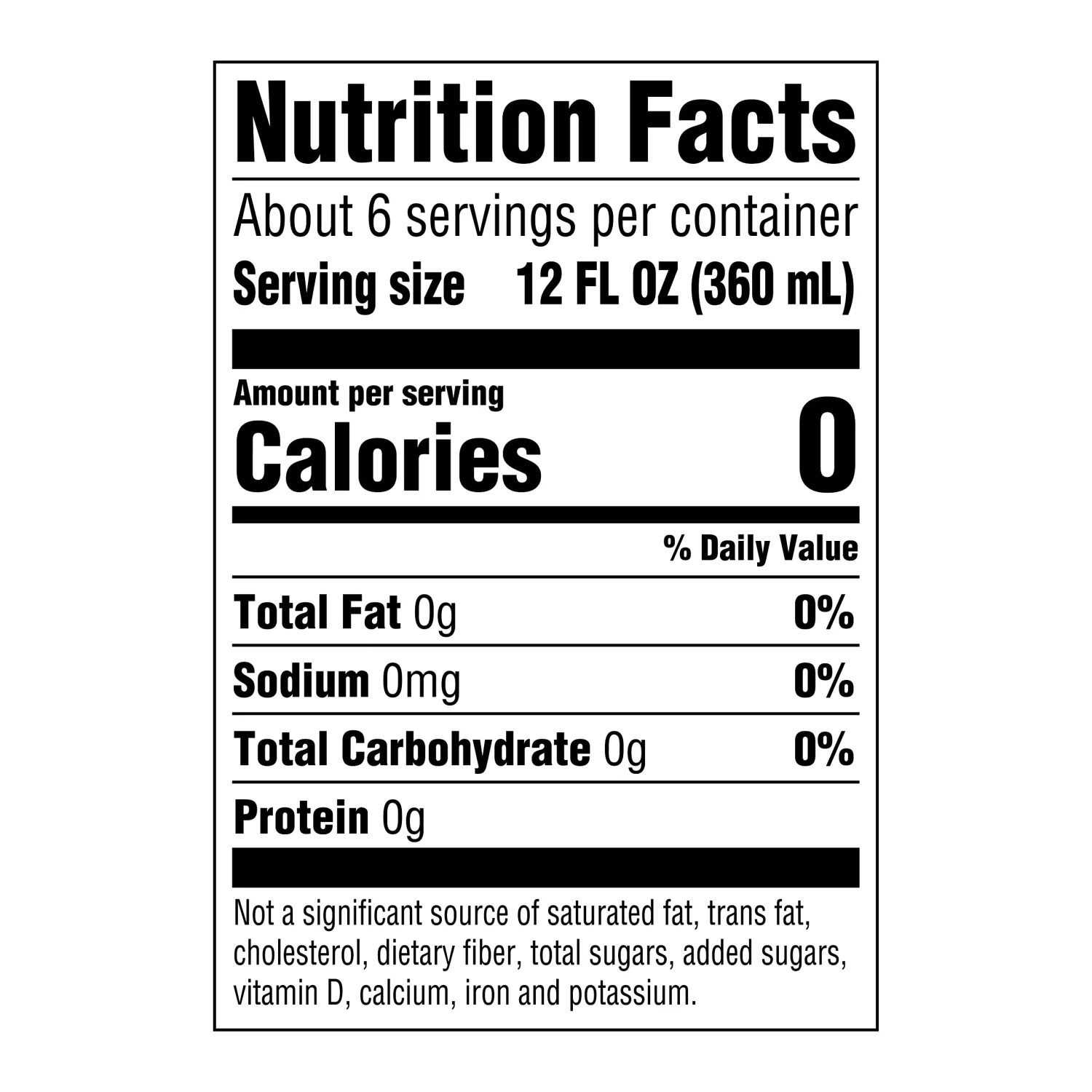 Amazon Fresh, Seltzer Water, 67.6 Oz