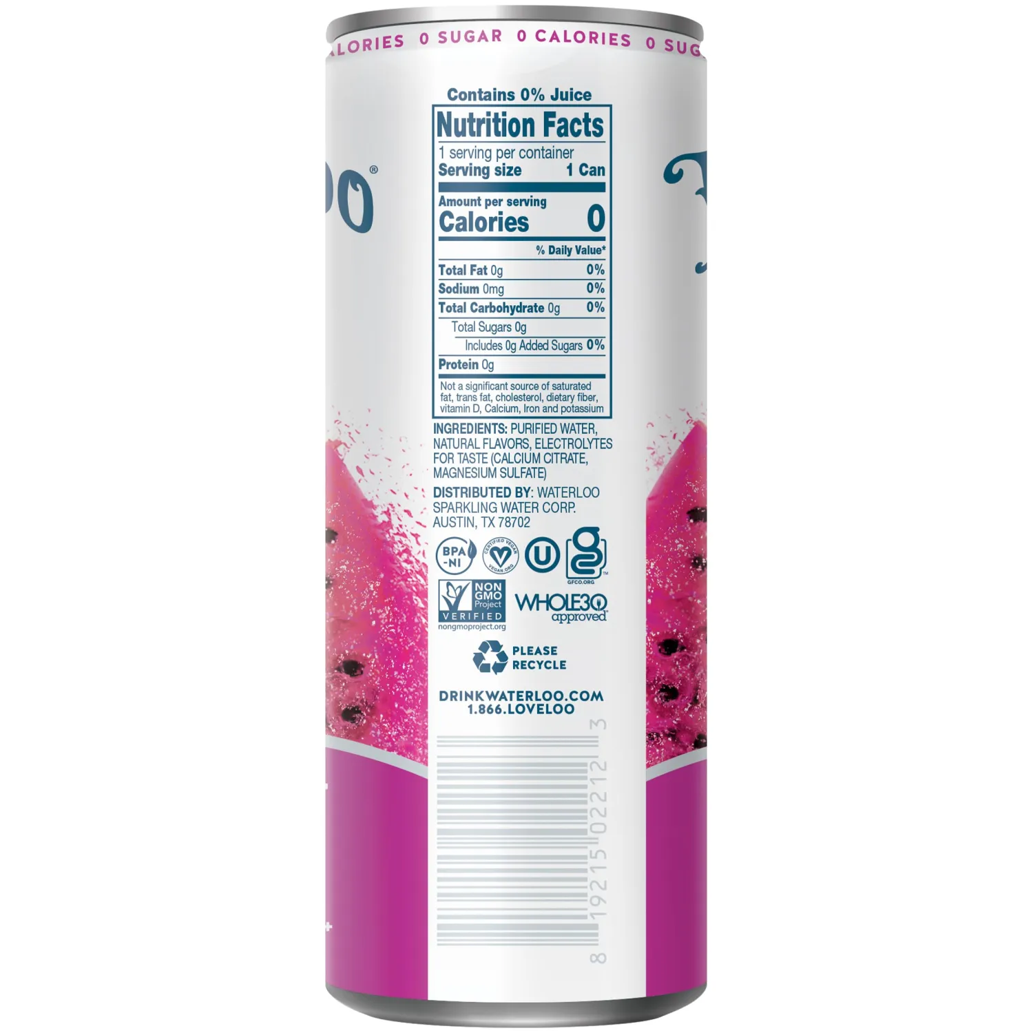 Waterloo Still Water, Dragon Fruit Punch | Naturally Flavored Purified Water | 12 Fl Oz Cans (Pack of 12) | Zero Calories | Zero Sugar or Artificial Sweeteners | Zero Sodium