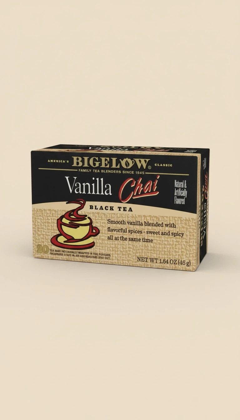 Bigelow Vanilla Chai Tea Bags - 20 ct - 3 pk