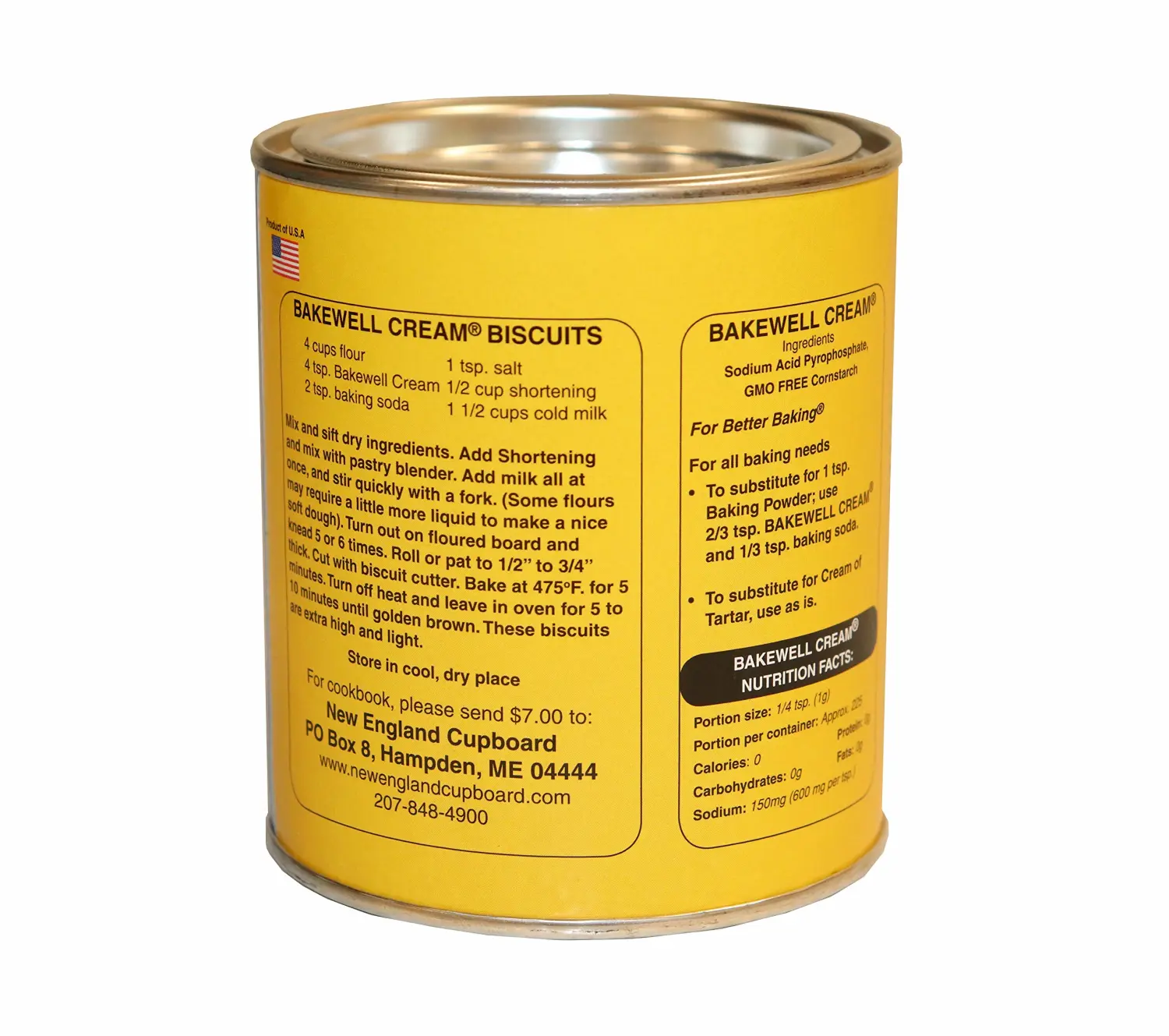 Original Bakewell Cream - 8 Ounce Can