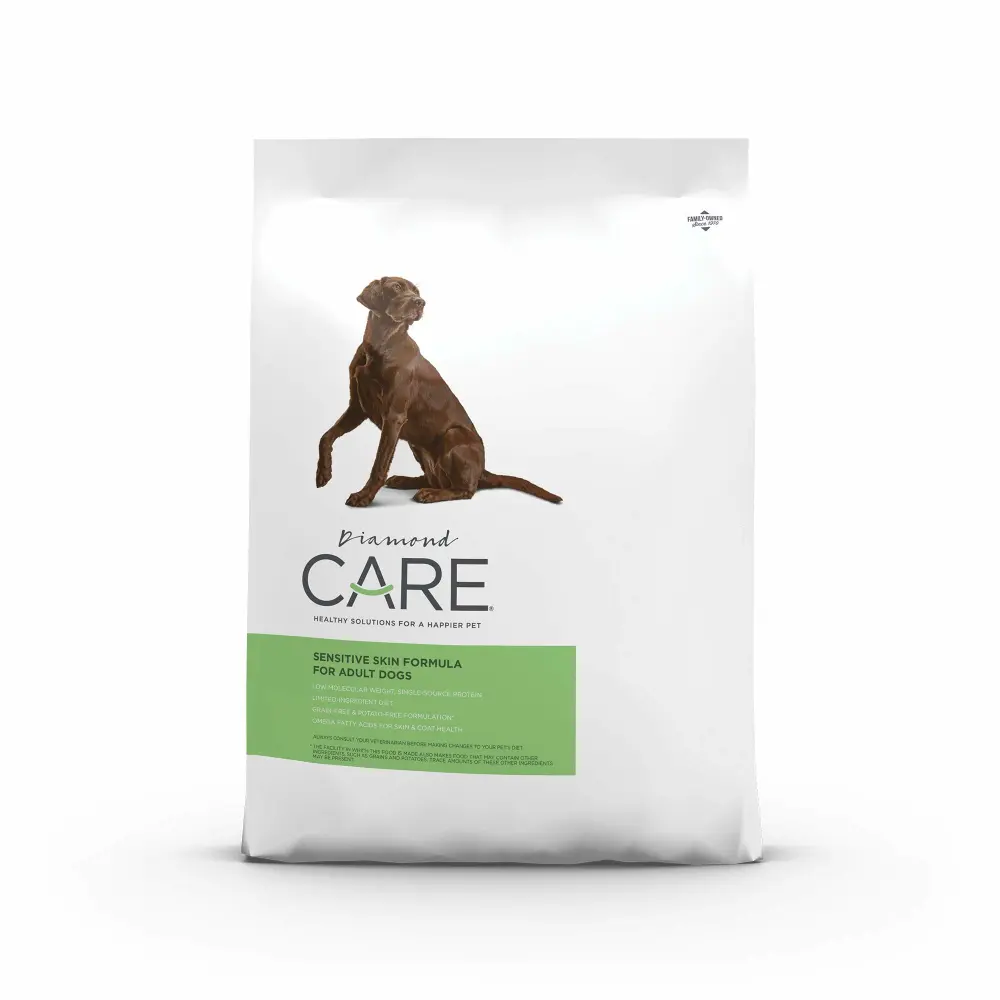 Grain-Free Formulation Adult Dry Dog Food for Sensitive Skin Specially, Itchy Skin or Allergies Made with Hydrolyzed Protein from Salmon 25lb