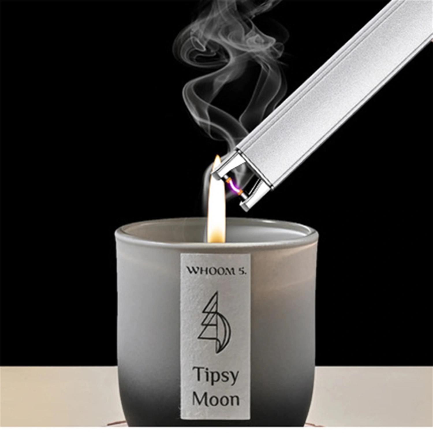 Electric Candle Lighter Windproof USB Lighter Rechargeable Arc Lighter