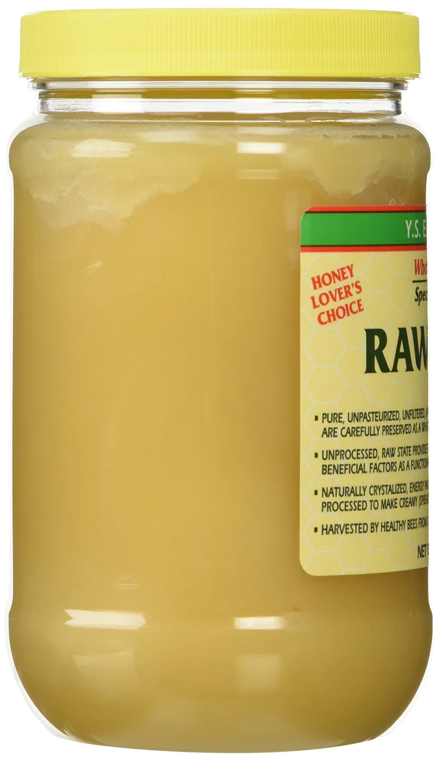Y.s. Eco Bee Farms Raw Honey - 22 Oz Jars (4 Count (22oz Each))