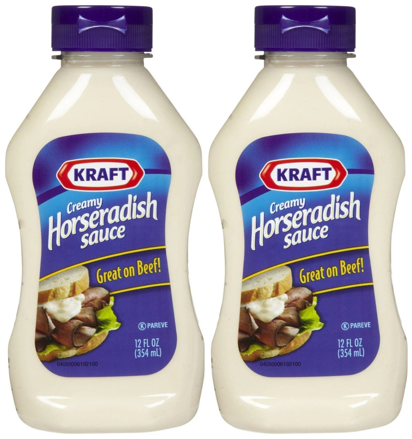 Kraft Creamy Horseradish Sauce, 12 oz, 2 pk