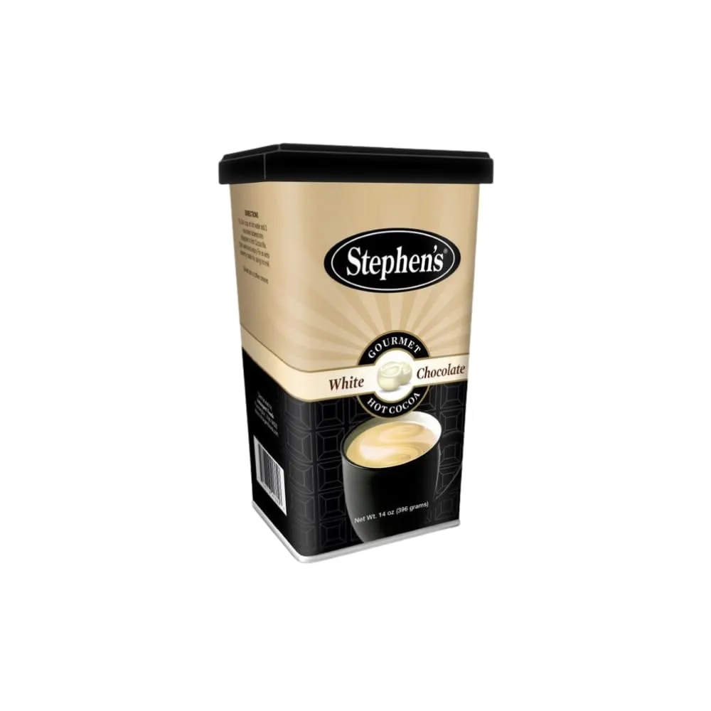 Stephen's Gourmet Hot Cocoa, White Chocolate, 14 OZ (Pack of 1)