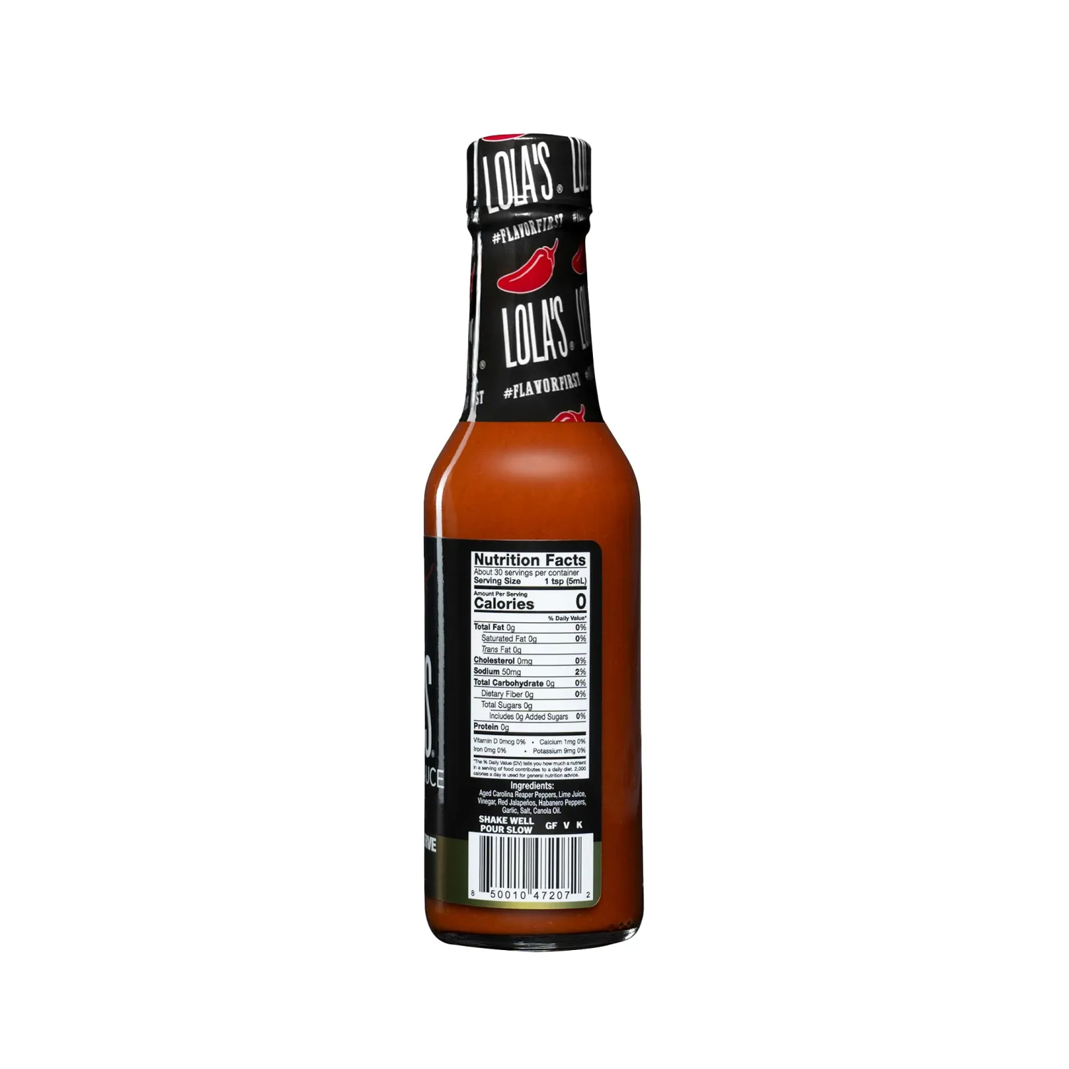 Lola’s Fine Hot Sauce - Family Reserve | 5 Fl Oz | Family Recipe | All-Natural, Gluten-Free, Keto| Created With Carolina Reaper and Habanero Peppers | Lola’s Hottest Batch Yet