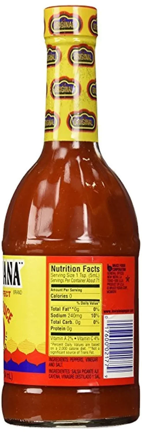 THE PERFECT HOT SAUCE "LOUISIANA"(Three 12oz Bottles)