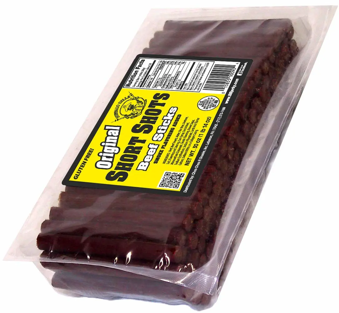 Buffalo Bills Original Short Shots (105-120 mildly flavored sticks per 30oz bag – each is 3.5")