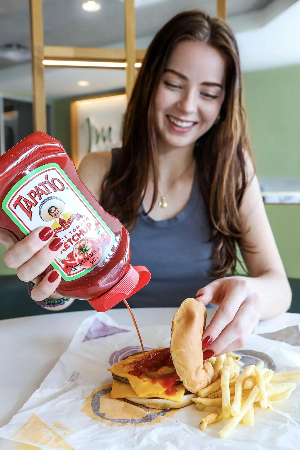 Tapatio Ketchup – Spicy Tomato Ketchup, Kosher, Made in USA, Tapatio Ketchup Bottles – 20 oz, 6-Pack