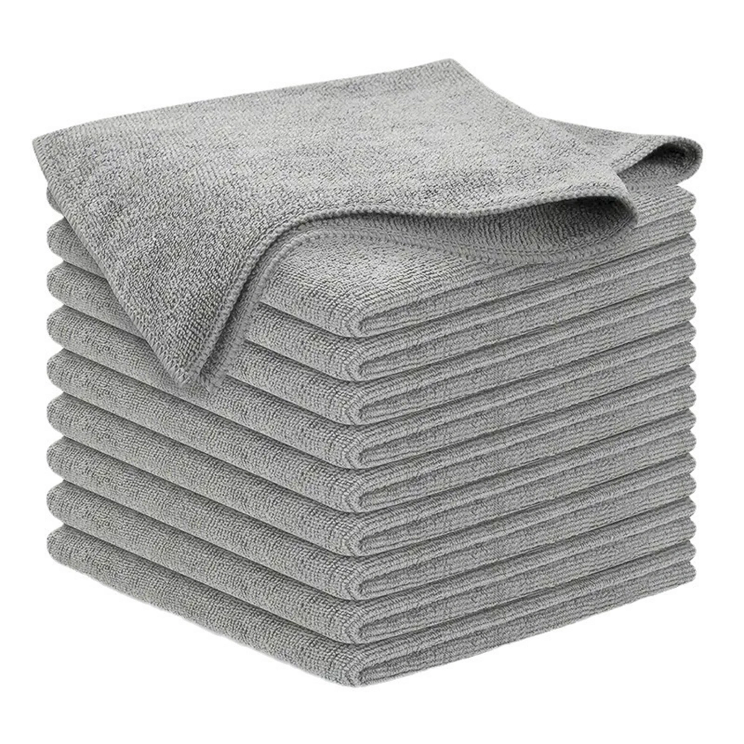 Microfiber Cleaning Cloth Reusable Kitchen Towels Rags for Cars House
