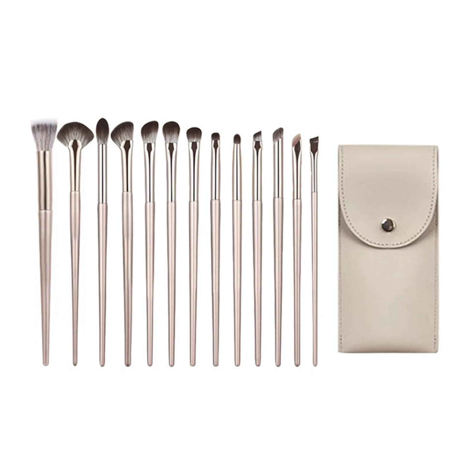 Eye Makeup Brush Set Eye Brushes with Case Eyeshadow Brush 14Pcs
