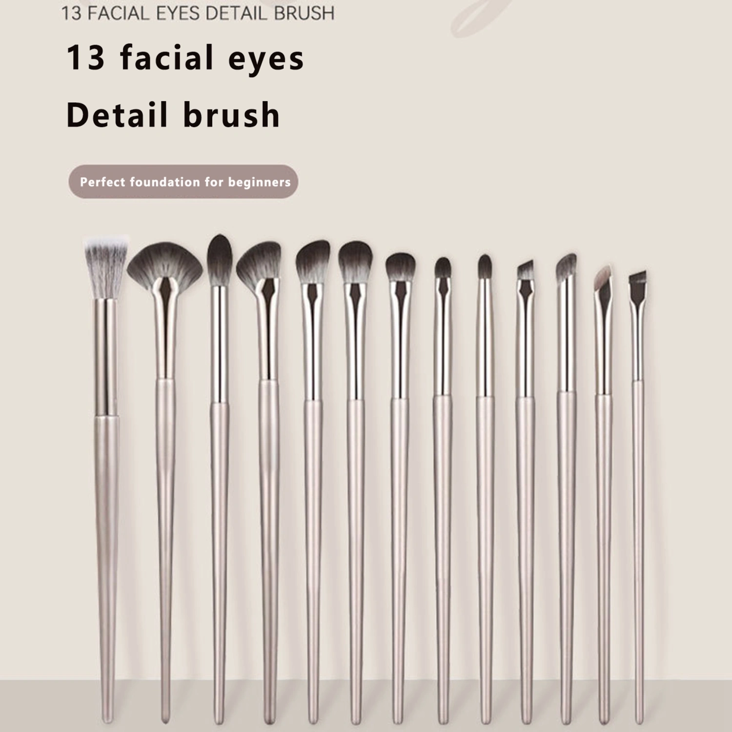 Eye Makeup Brush Set Eye Brushes with Case Eyeshadow Brush 14Pcs