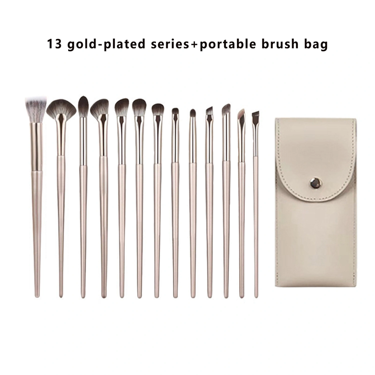 Eye Makeup Brush Set Eye Brushes with Case Eyeshadow Brush 14Pcs