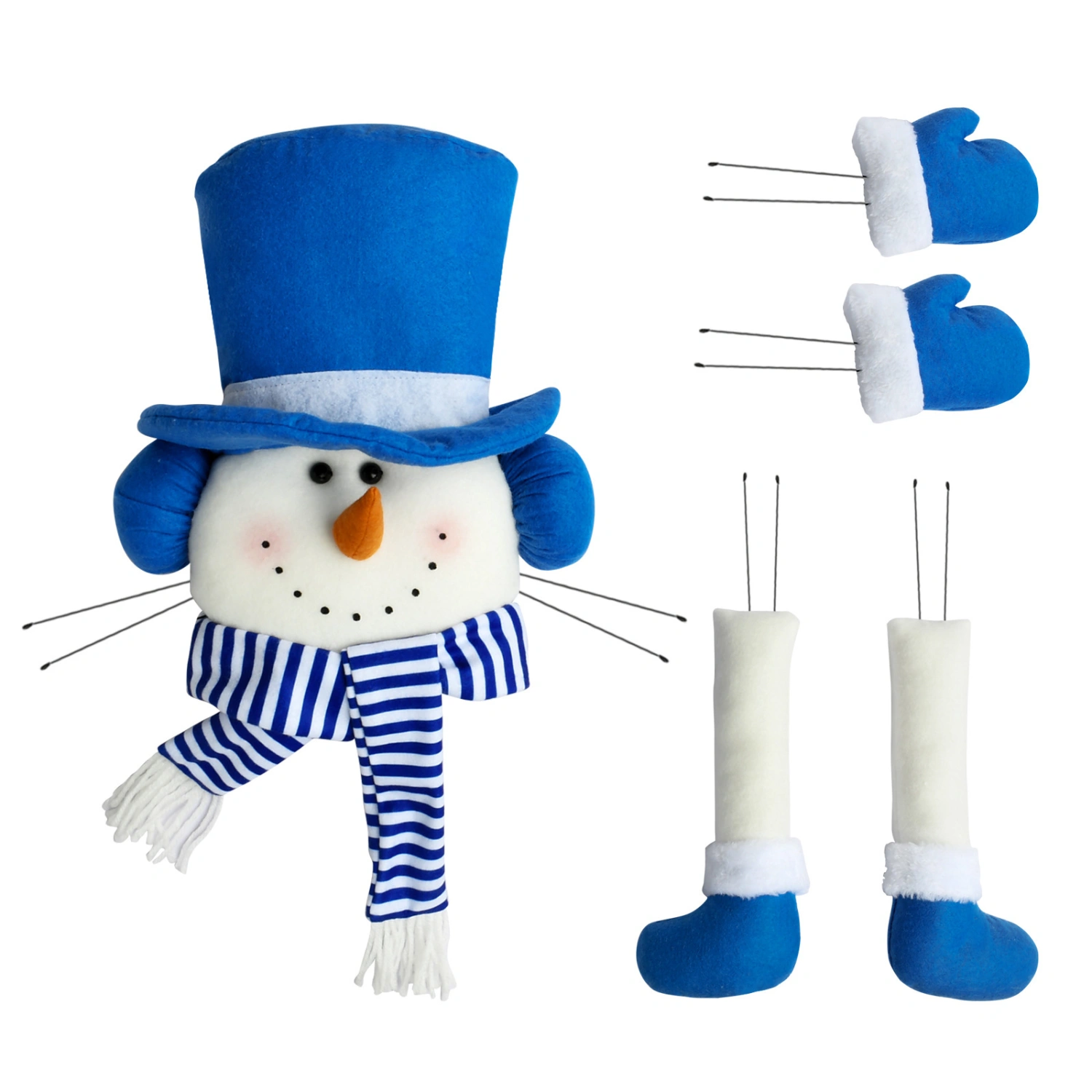 Christmas Tree Huggers, Cute Soft Stuffed Snowman Dolls Party Toys