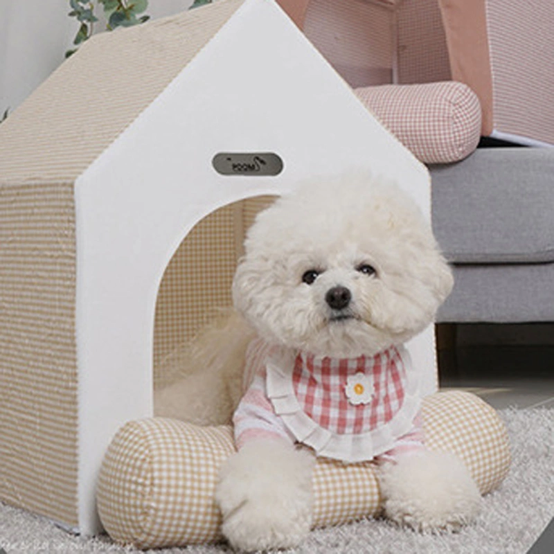 Cozy Pet Bed House, Indoor/Outdoor Pet House, Warm Cave Nest