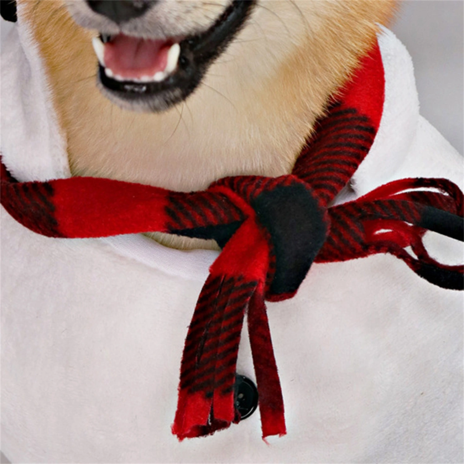 Christmas Dog Costume Funny Dog Snowman Costume, Winter Warm Outfits