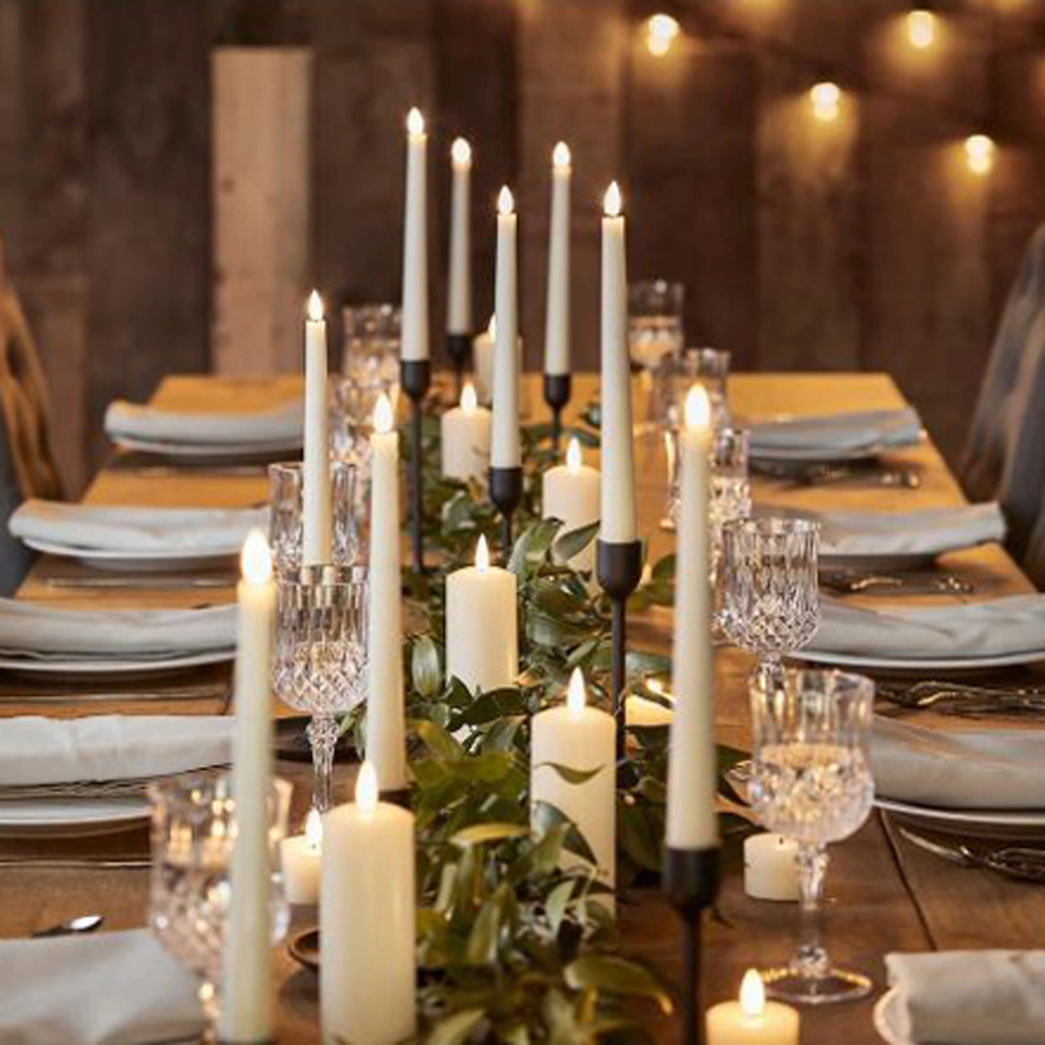 Flameless Candles Electronic Fake Candles for Wedding Christmas