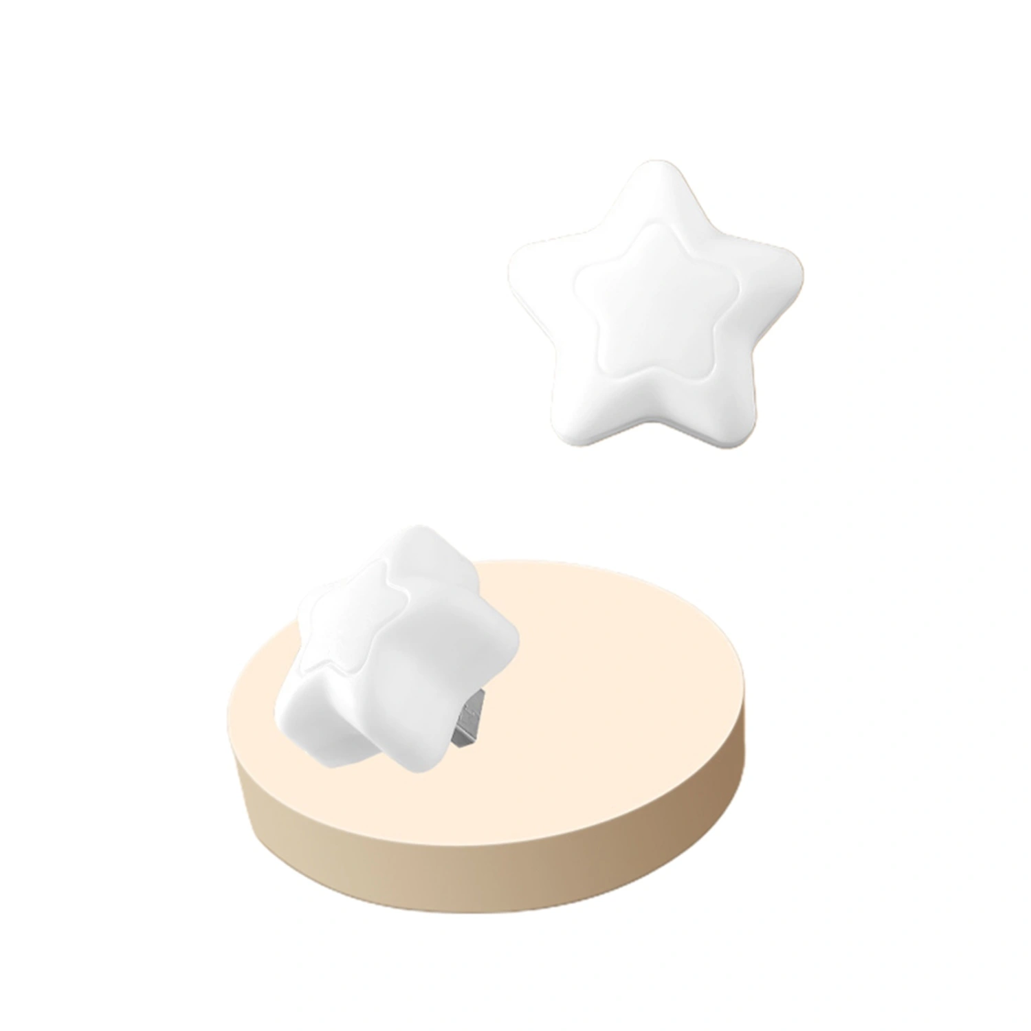 Mini Star Night Lamp Plug in USB Night Light Small Bedside Lamp