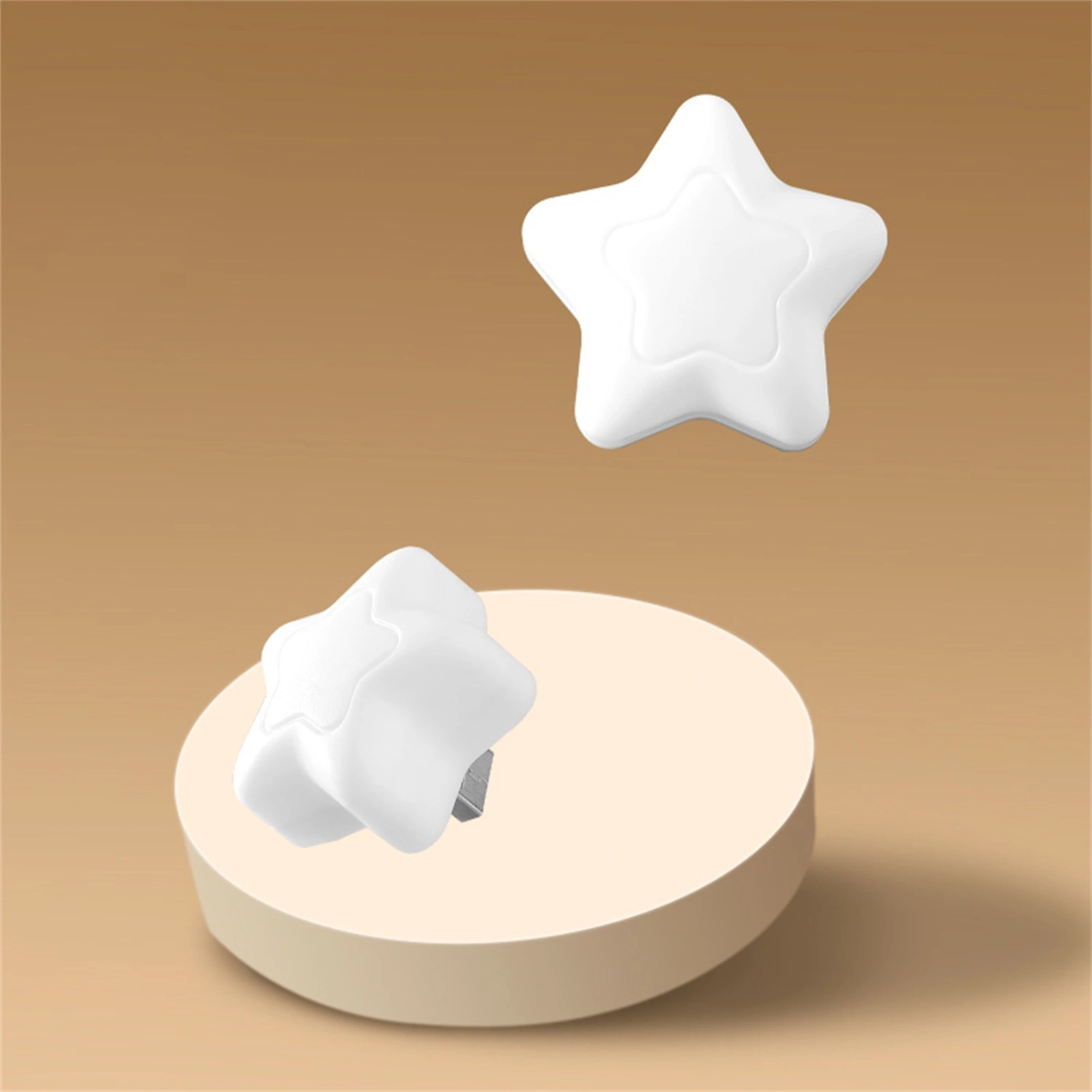 Mini Star Night Lamp Plug in USB Night Light Small Bedside Lamp