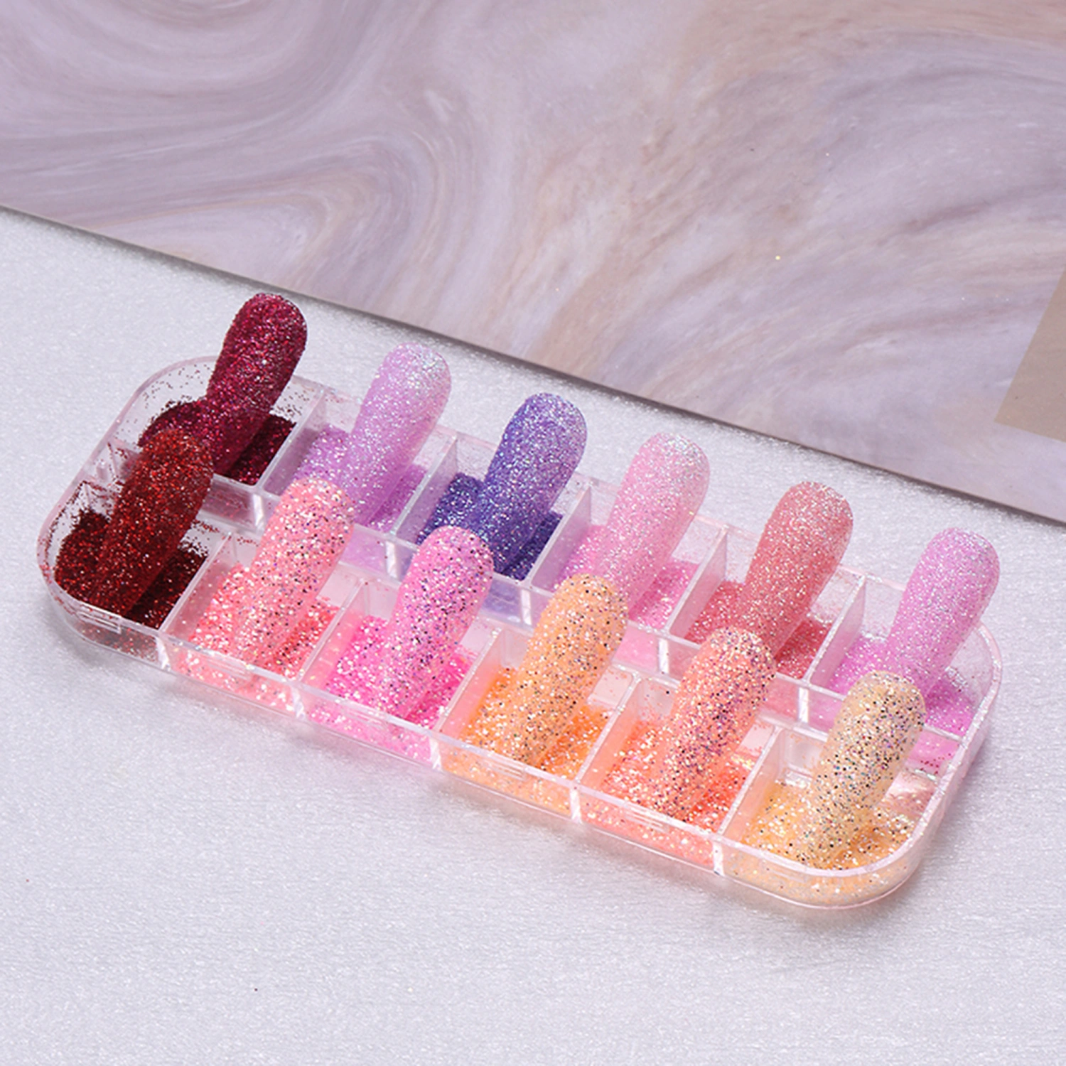 Nail Glitter Dust Sparkly Powder Nail Sequin Manicure Accessories
