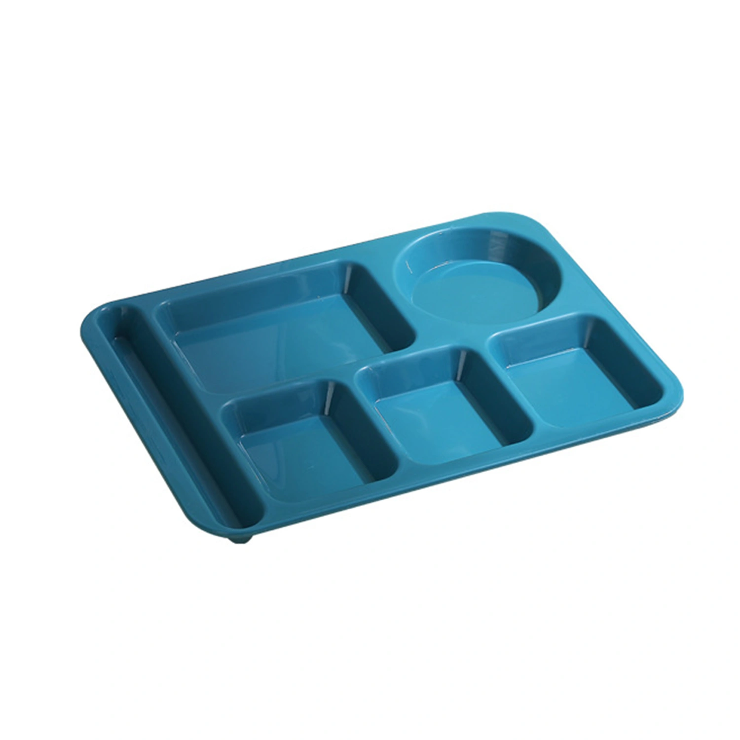 Divided Plates for Adults Kids Plastic Food Plates Lunch Trays