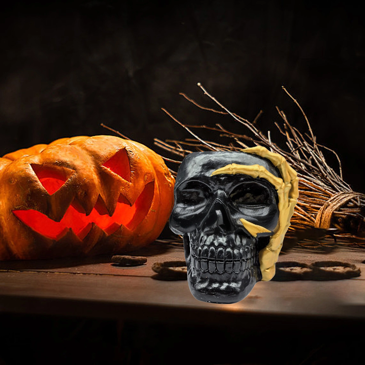 Halloween Skull Planter Flower Pot Unique Skull Vase Succulent Planter