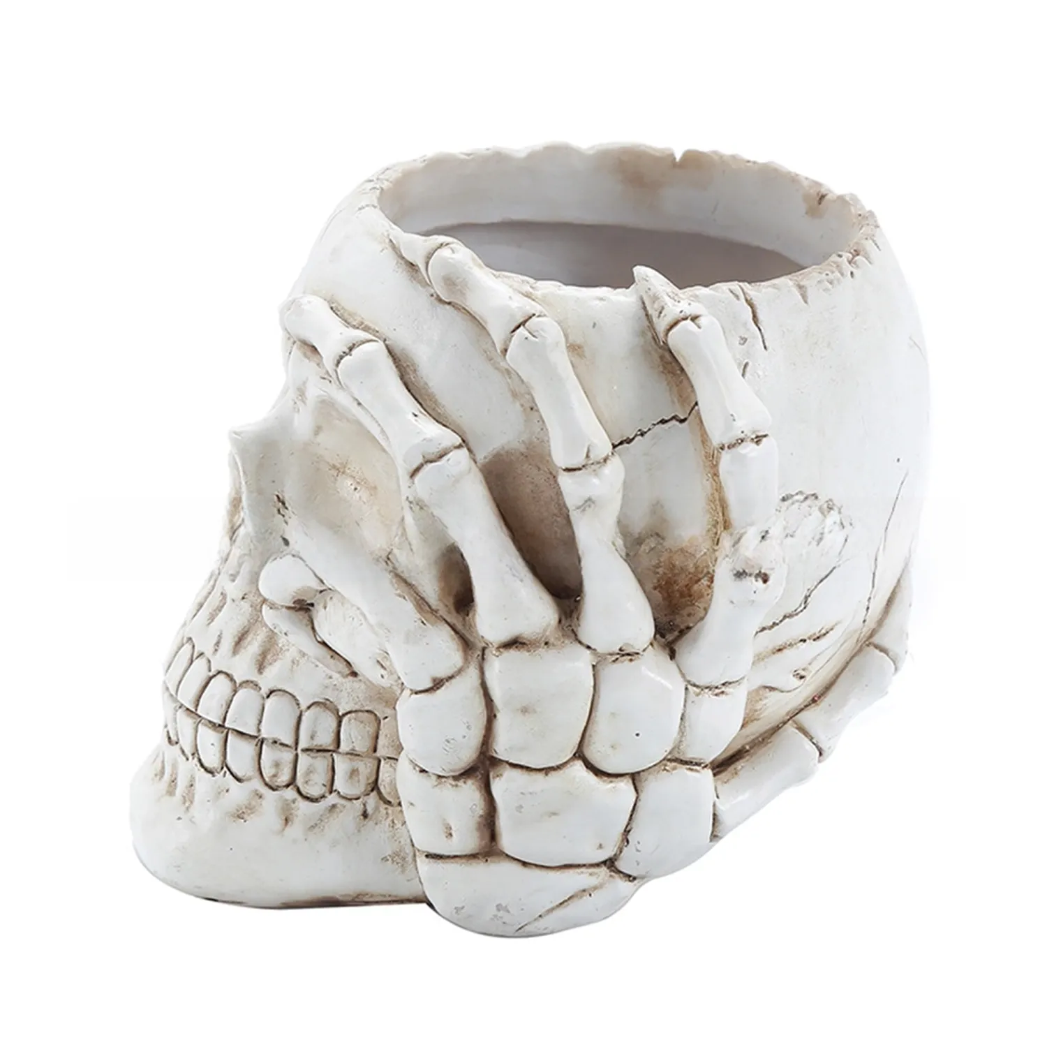 Halloween Skull Planter Flower Pot Unique Skull Vase Succulent Planter