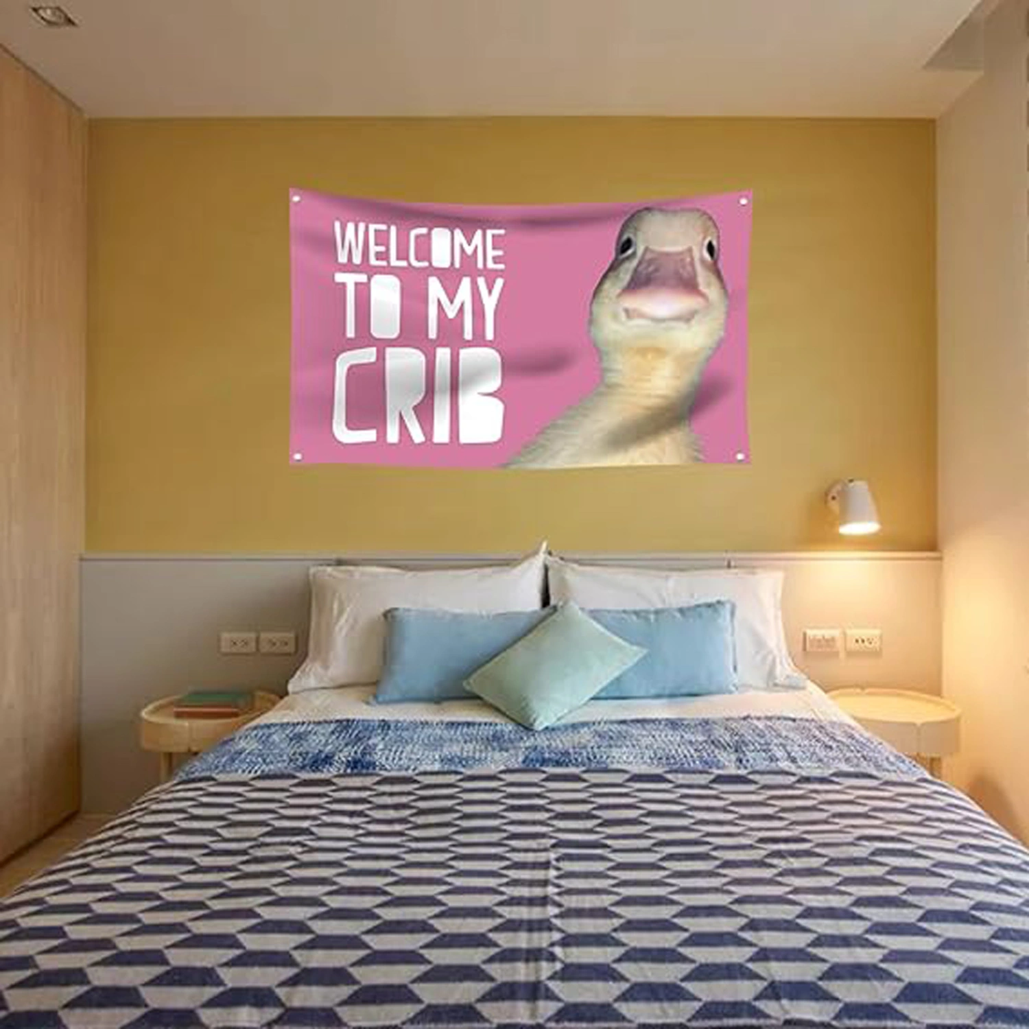 Fun Goose Tapestries Wall Hangings for Bedroom Dormitory Decorations