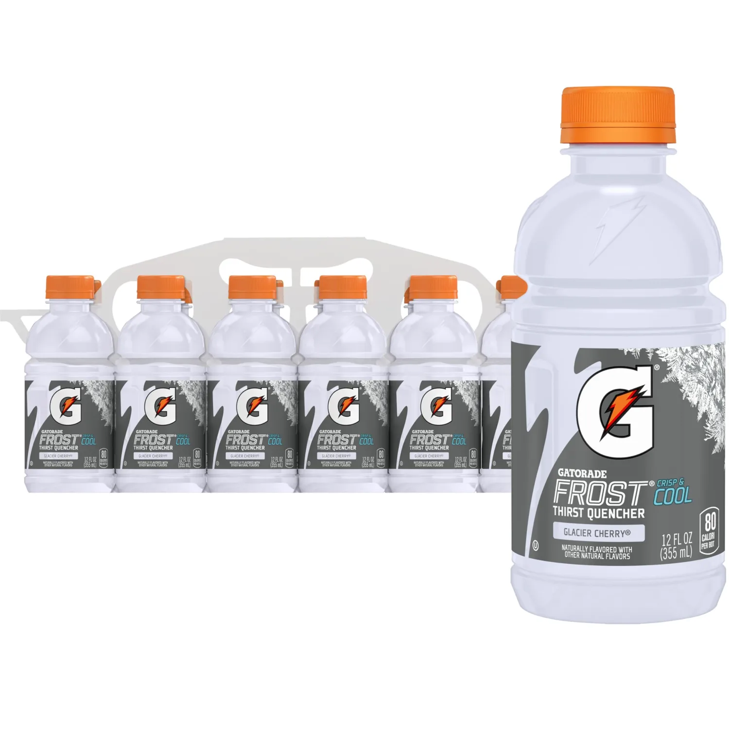 Gatorade Glacier Cherry, 12 Fl Oz, pack of 12