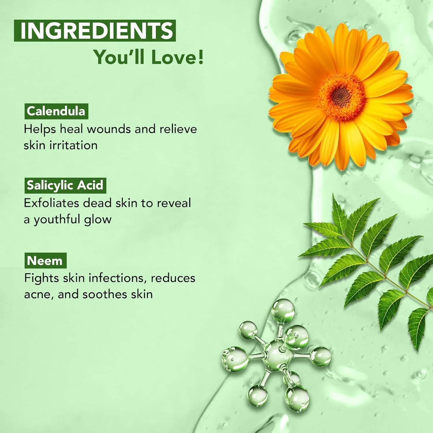 Botanic Hearth Calendula and Salicylic Acid Body Wash 16 fl oz