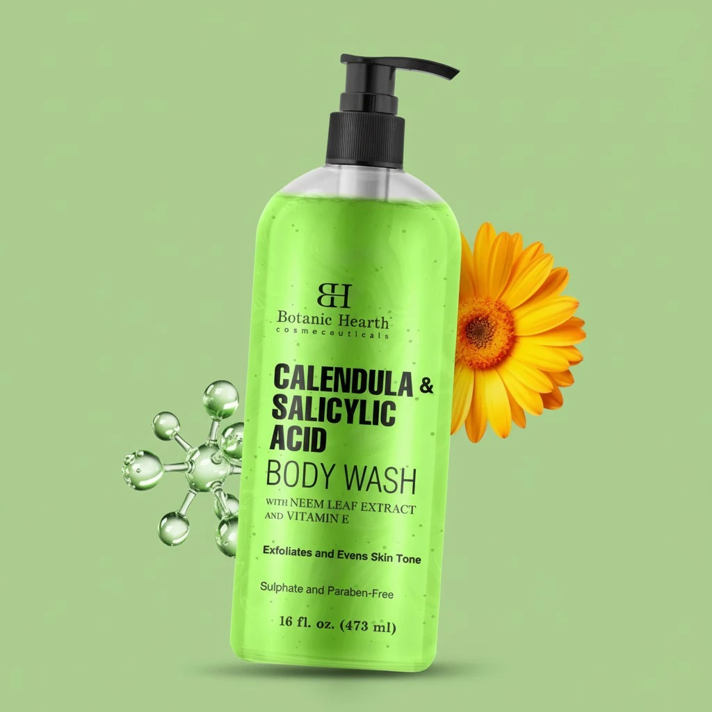 Botanic Hearth Calendula and Salicylic Acid Body Wash 16 fl oz