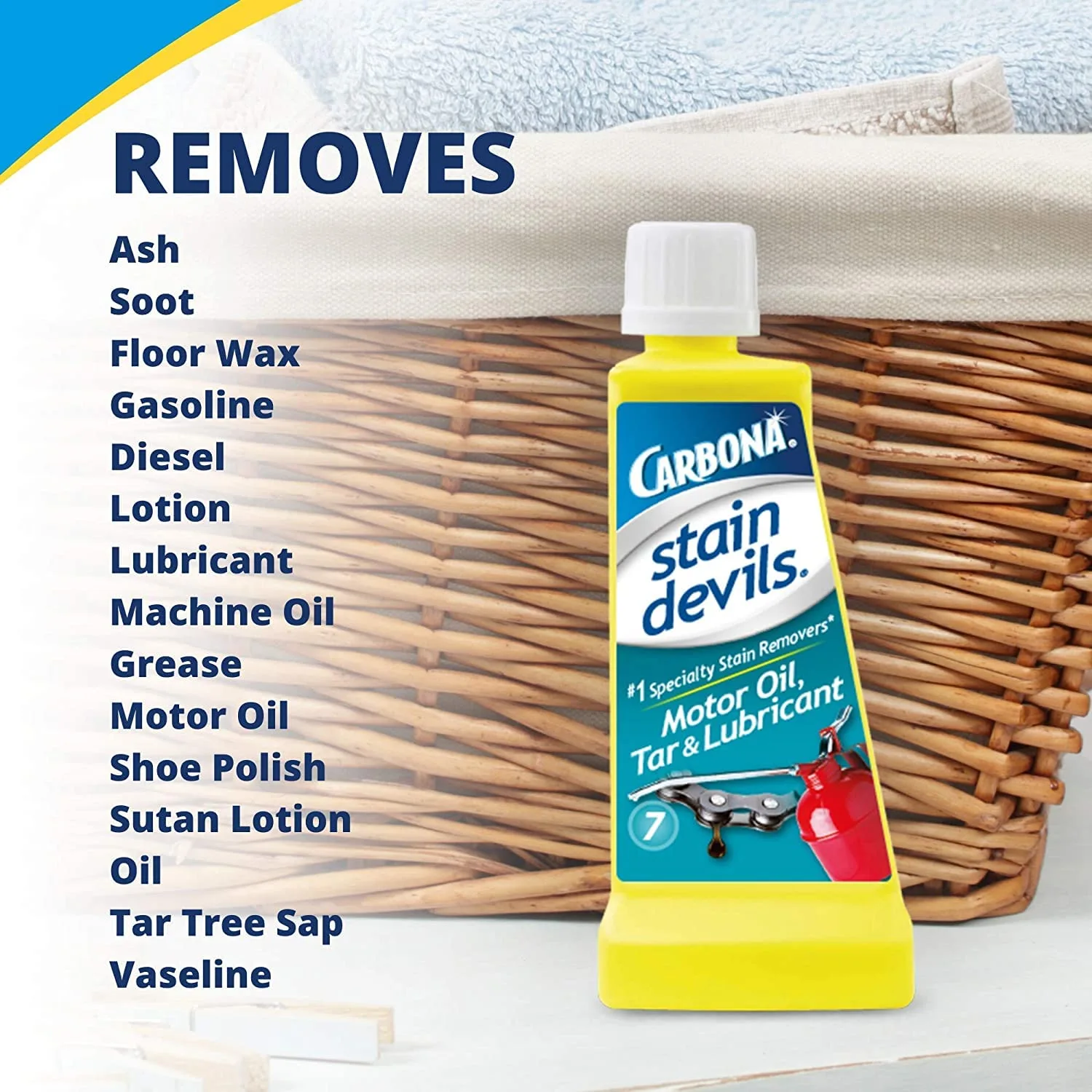 Carbona Stain Devils #7 Motor Oil & Lubricant - 1.7 oz