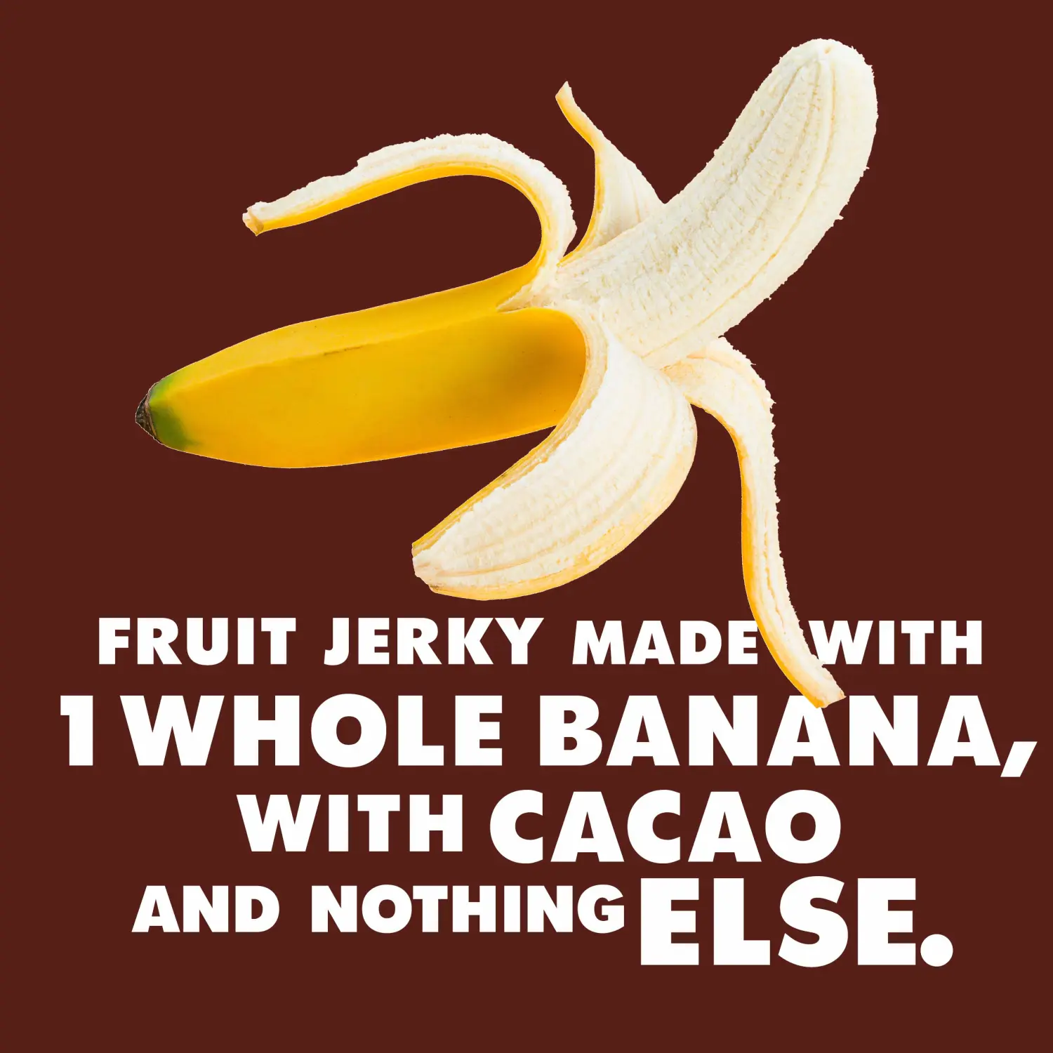 Solely, Fruit Jerky Banana Cacao Organic, 0.8 Ounce…