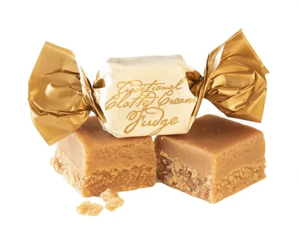 Gardiners of Scotland Clotted Cream Fudge, Christmas Stag Design, 8.8oz Tin